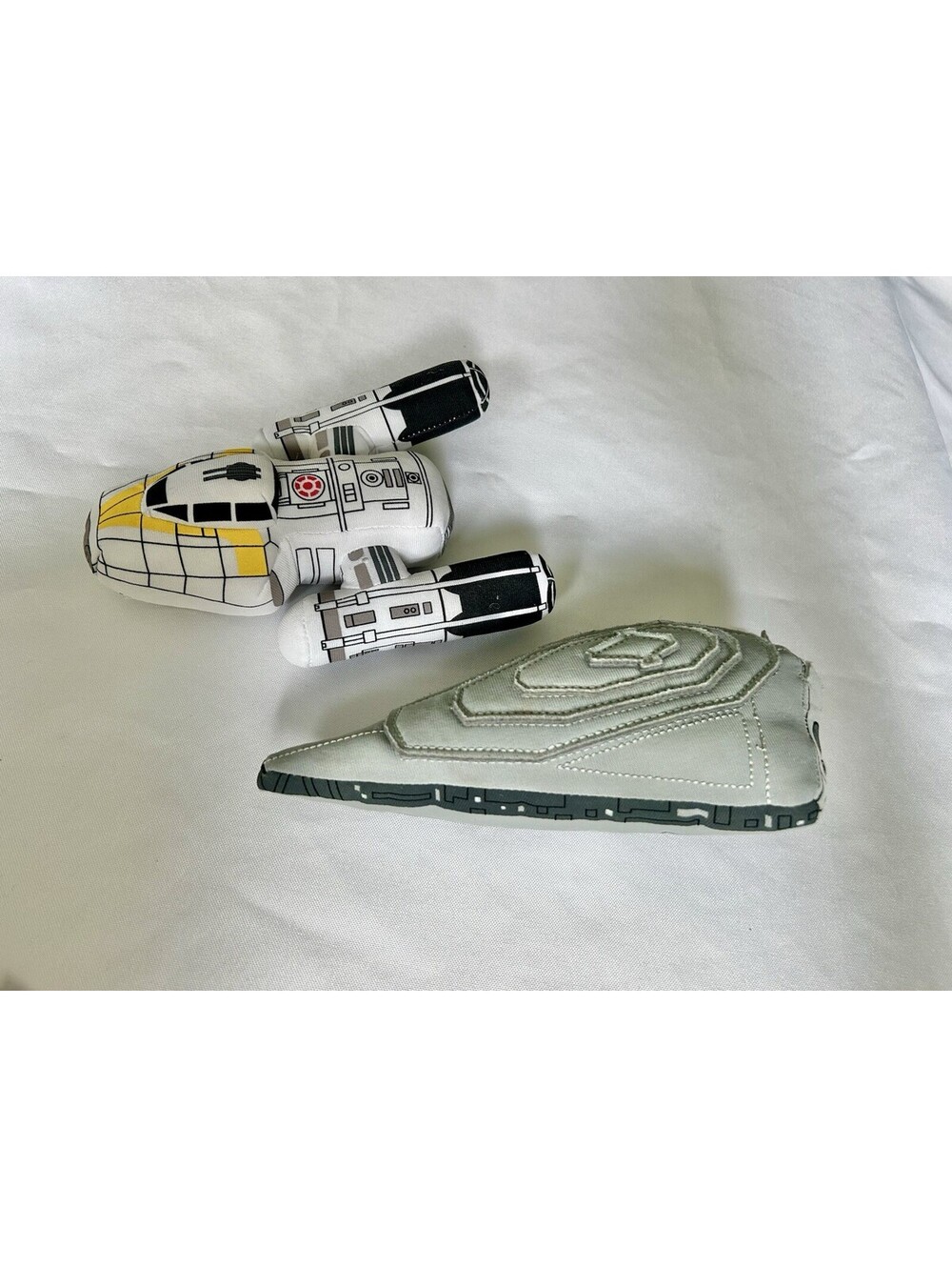 Comic Images Star Wars The Force Awakens Star Destroyer & Y Wing Fighter Plush